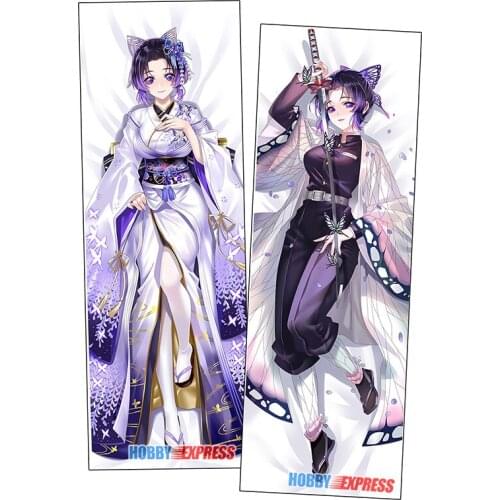 Hobby Express Anime Dakimakura Japanese Otaku Waifu Hugging Body Pillow Cover Kochou Shinobu ADP20526