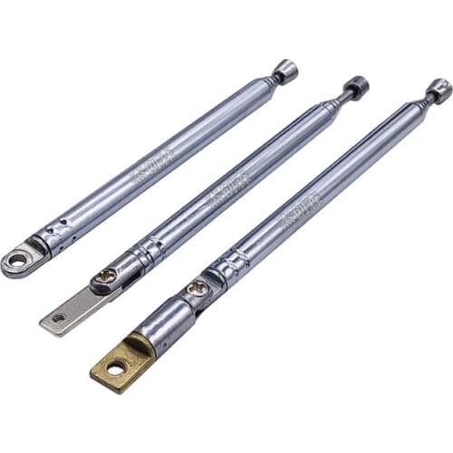 Radio antenna 4/5/6 section telescopic rod remote control toy car model airplane universal joint signal receiving antenna