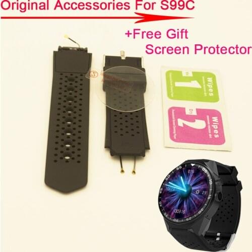 S99C Smart Watch Belt Bracelet Replaceable Strap Smart Accessories For ZGPAX S99C SmartWatch Strap silicon Watch-Band Belt-Strap