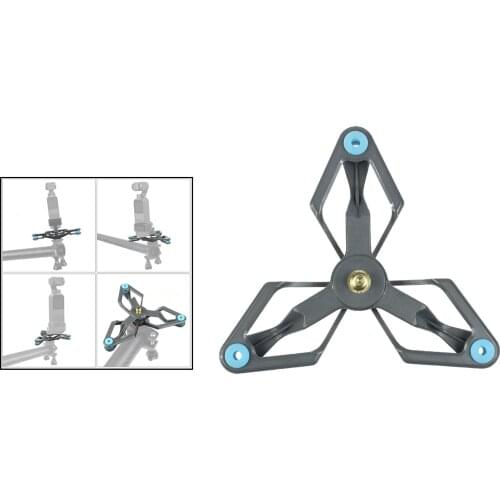 Sports Camera Shock Absorber Mount Clamp Absorbing Adapter DJI OSMO Bracket