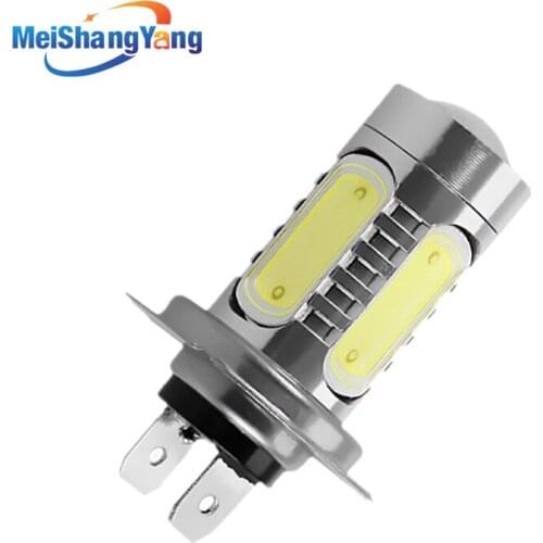 H7 led High Power 7.5W 5 LED White Head Fog Lamps Car Light Lamp Auto car led bulbs parking 12V 6000K Car Light Source