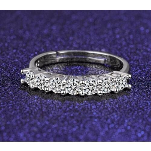 Jewelry rings silver 925 jewelry engagement rings for women moissanite ring women wedding silver ring luxury jewelry for women