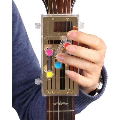 1Pc Classical Guitar Teaching Aid Guitar Learning System Study Practice Aid Pain-proof Finger Booster