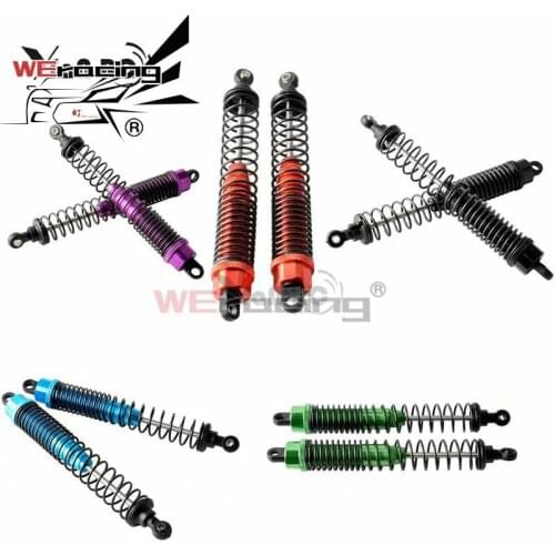 4Pcs Aluminum Alloy Shock Absorber HSP 180007 (18019) For Pangolin 94180 Upgrade Parts For 1/10 4WD RC Rock Crawler Truck Hop-Up