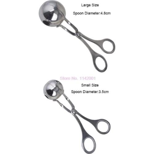 50pcs Meatball Maker Spoon Stainless Steel Non-Stick Creative Meatball Maker Cooking Tools Kitchen Gadgets And Accessories