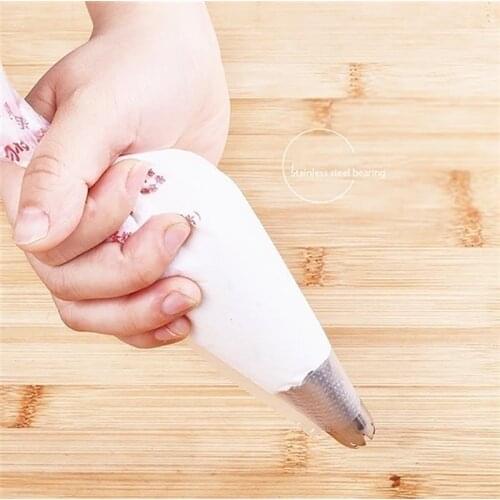 50Pcs Pack Pastry Bag Disposable Piping Bag Icing Fondant Cake Cream Decor Pastry Cake Decorating Tool ReposteríA Y PasteleríA