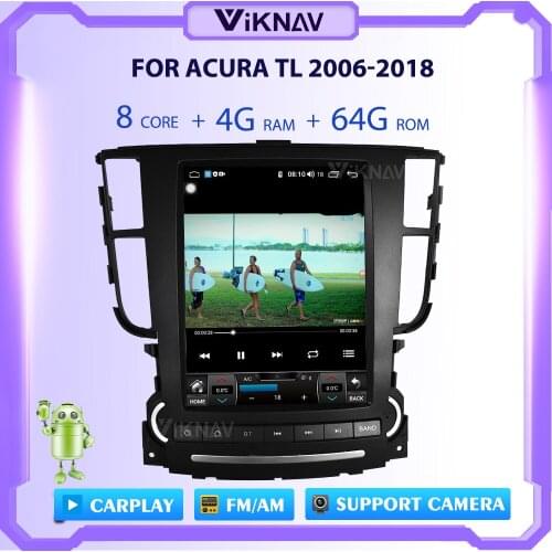 2 Din Car Radio Multimedia Player for Honda Acura TL 2006 - 2018 Auto Stereo Head Unit GPS Navigation