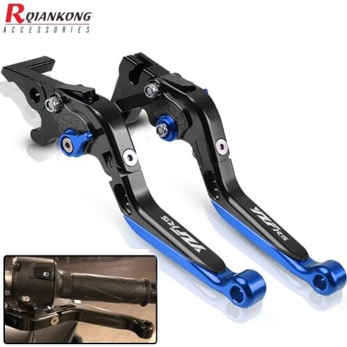 Motorcycle Clutch Brake Levers For YAMAHA YBR125 YBR 125 2005 2006 2007 2008 2009 2010 2011 12-2014 Adjustable Extendable Levers