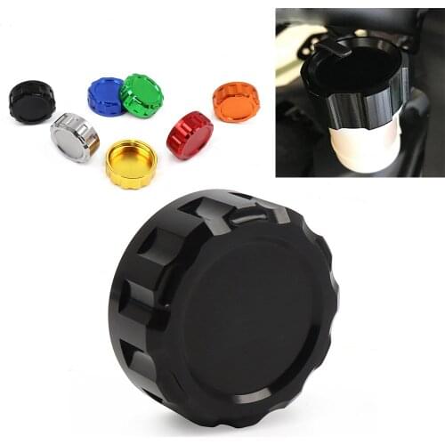 For Honda CB400 CBR CB500 CBF600 CB600 CBR600 900 929 954 RR CBR600F CNC Rear Brake Fluid Cylinder Master Reservoir Cover Cap