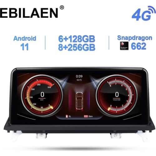 EBILAEN Android 10 Car DVD Player for BMW X5 E70/X6 E71 (2007-2013) CCC/CIC System Unit PC Navigation Auto Radio Multimedia IPS
