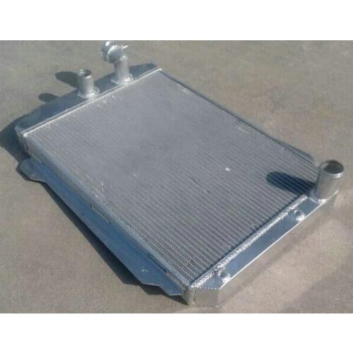 Aluminum Radiator For Chevy 1939 Hot/Street Rod 350 5.7 V8 W/Tranny Cooler 56MM Hot Selling