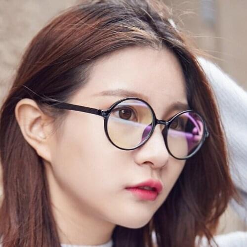 2019 Lentes Opticos Mujer New Eyeglasses Vintage Round Retro Eye Glasses Frame For Branded Optical Oculos De Grau Work Eyeglass