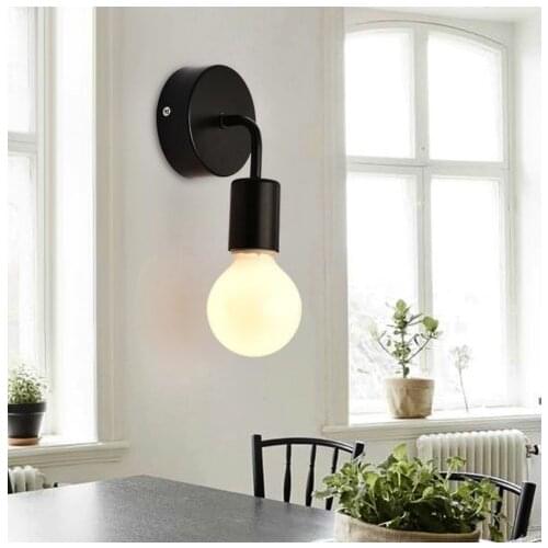New Modern Lighting Lisa Single Black Applique-Down Facing sconce