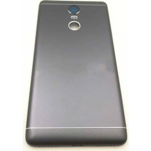 Original For Lenovo K6 Note K53a48 Metal Back Battery Cover Door Housing case Rear parts with side key + Camera Lens
