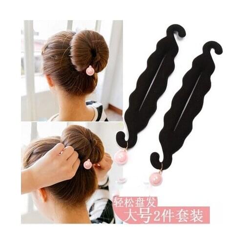 Hair Braider Ball Head Flower Bract Artifact Headdress Adult Hair Belt Modeler Variable Fluffy Dish