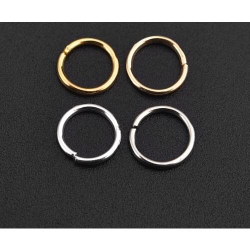 200pcs/Lot 3/4/5/6mm Jump Rings Split Rings Wire Connectors For DIY Jewelry Finding Making Accessories Wholesale Supplies