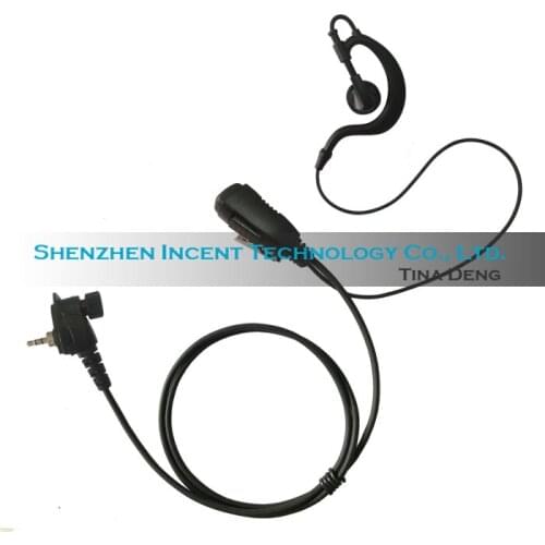 VOIONAIR 5pcs/lot G Shape Ear Hook Earphone Headset Speaker PTT Mic For Motorola MTH650 MTH800 MTH850 MTP850