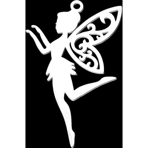 5pcs/lot 100% Stainless Steel Flower Fairy DIY Earring Pendant Charm Wholesale Finding Supplies Factory Prices