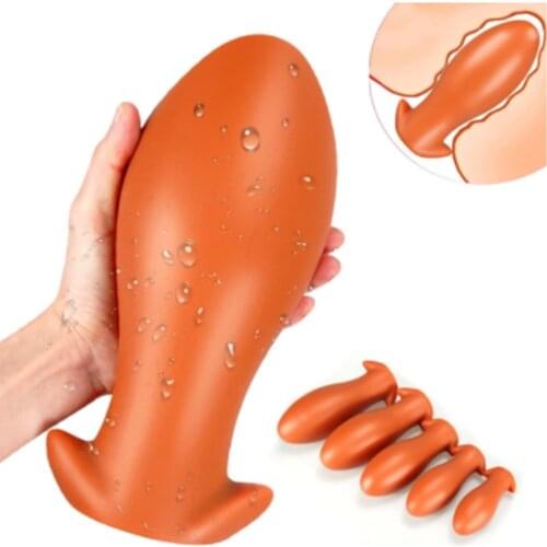 Anal Dilator Super Large Dildo Anal Plug Prostate Massage Anus Dilator Vagina Masturbation Erotic Adult Anal Sex Toys Sex shop