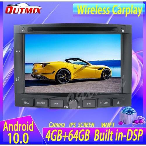 Android 10.0 Car Radio GPS Navi For PEUGEOT 3008 For Peugeot 5008 2009-2011 unit gps stereo tape recorder 4GB 64GB 8 Core Satnav