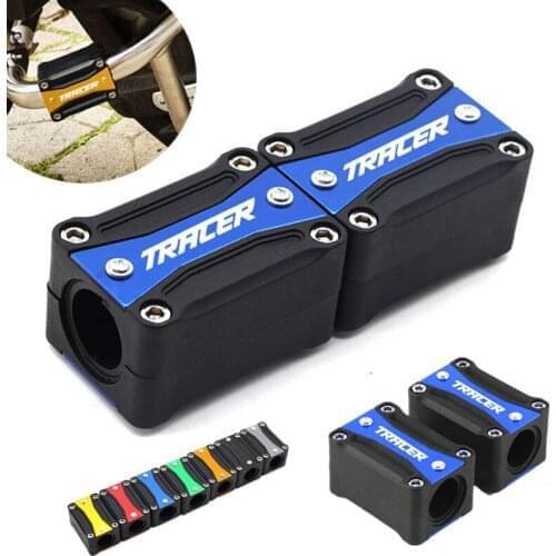 Motorcycle Engine Crash Bar Protection Bumper Guard Block For Yamaha MT-07 MT-09 FZ-07/09 Tracer 900GT TRACER 700GT XSR900/700