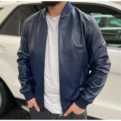 Free Shipping Fedex IP Mens Sheep Skin Jacket Real Sheep Skin Fashion Luxury Coat Genuine Leather Sheep Skin Jacket for Men