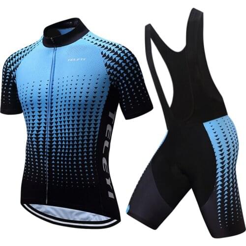 Free Shipping Men Road Bike Clothing BIB Shorts 2021 Fashion Bicycle Clothes MTB Dress Male Cycling Jersey Set Cycle Uniform Kit