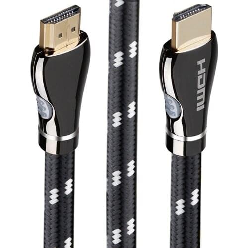 HDMI To HDMI Cable 2.0 Cable HD 4K Connector Adapter Conversion Line Male To Male Display For Computer HD TV Projector Cable