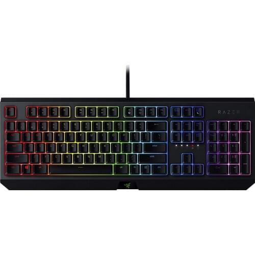 Razer BlackWidow Mechanical Keyboard 2019 Gaming Office 104 Keys RGB Green Switches Wired Keyboard for LOL PUBG Games