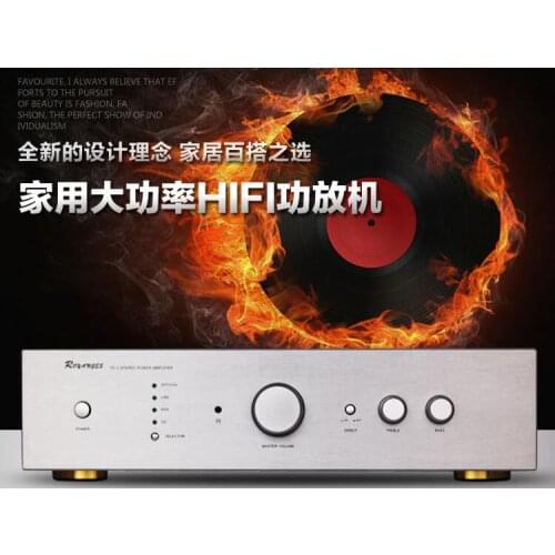 Latest 200W*2/HiFi high-fidelity high-power amplifier 2.0 home/with remote control/ Integrated amplifier stereo amplifier