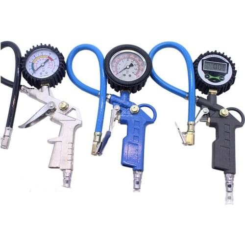 New Digital Air Tire Pressure Inflator Gauge for Car Truck Bike Motor Tire pressure gun Meter Vehicle Tester Monitoring System