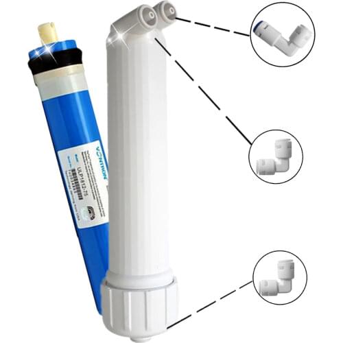 New Vontron 75 GPD RO + Housing + Fittings Membrane For Water Filter Purifier Reverse Osmosis System FREESHİPPİNG