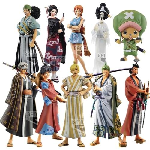 Bandai Optical Factory One Piece DXF and Country of Luffy Roronoa Zoro Chopper Sanji Nami Usopp BROOK Model