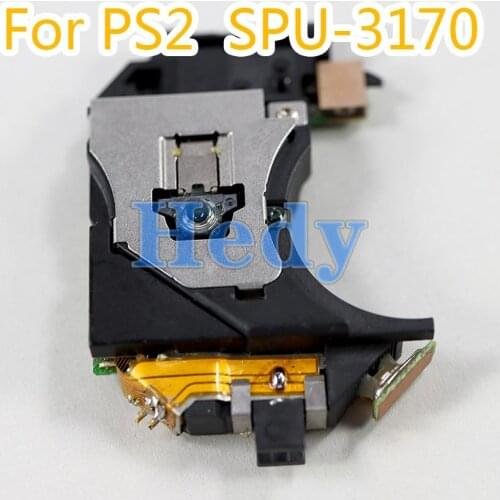10PCS Original used High Quality Laser Lens SPU-3170 For Playstation PS2 Slim Console SPU 3170 Laser Lens with Deck SPU3170
