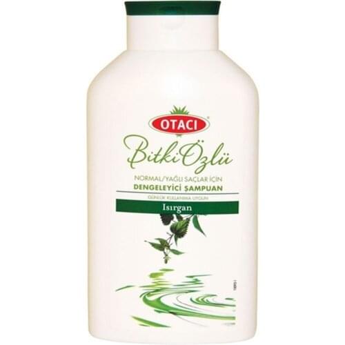 Otaci Nettle Extract Shampoo 400ml Herbal Shampoo Moisturizing Hair Balancing Shining Easy Combed Rinsed Anti-Dandruff