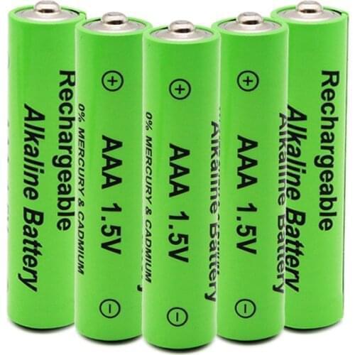 4PCS AAA Battery 1.5V 2100mah Alkaline AAA Rechargeable Battery for Torch Toys Clock MP3 Player Remote Control Light 3a Batery