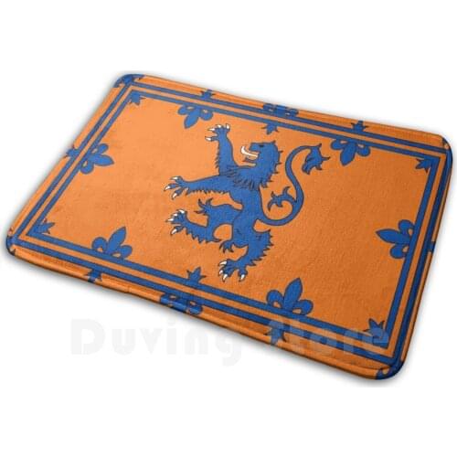 Scotland Coat Of Arms Carpet Mat Rug Cushion Soft Scotland Scottish Orange Soda Fizzy Get Some Bru In You It