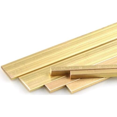 H59 Brass Row Flat Bar Brass Plate Copper Sheet Square Copper Conductive Block Zero customized cut