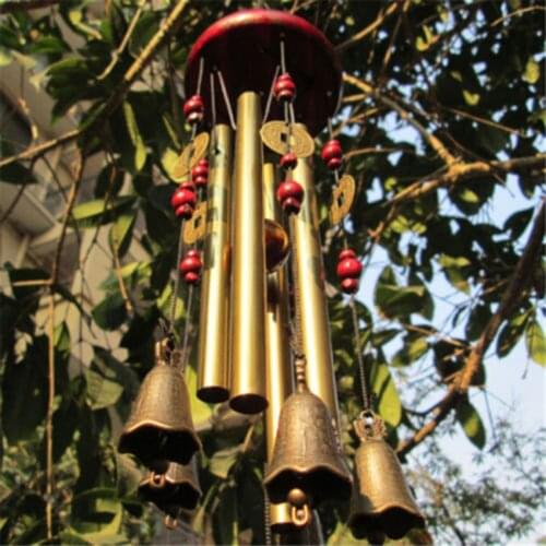 Outdoor Living Wind Chimes Yard Antique chimes Hanging Wall Copper Yard Tubes Decor Amazing Garden Windchime Bells Home wind