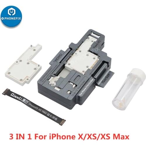 QIANLI iSocket for iPhone X XS XSmax 11 11Pro max Motherboard Test Fixture for iPhone Double-deck Motherboard Function Tester