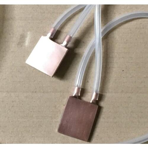 1pcs 25*25*3mm Graphics Card Laptop Cooling Water Block Notebook Cooling Brazing Water head 800C brazing Water Cooling Block