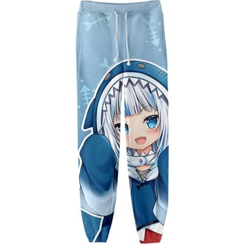 Japanese Shark Girlish Kawaii 3d Print Jogger Harem Pant Casual Men Women Long Loose Anime Harajuku Sport Trousers Fitness Pants