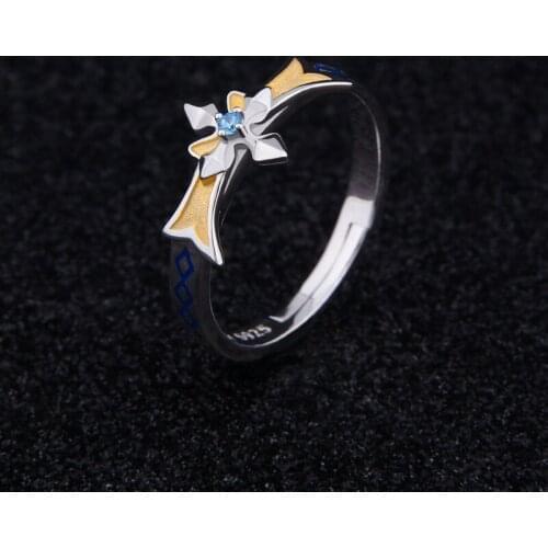 Sword Art Online Alice ring jewelry rings for women men adjustable US#7 Cos daily Limit fashion christmas Gift