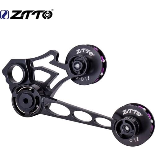 ZTTO Folding bike Chain guide CNC Wheel pulley chain protector Rear Derailleur Chain Stabilizer Presser Bicycle Chain Tensioner