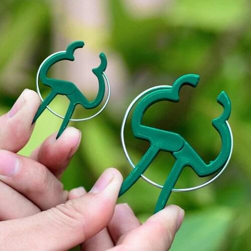 10PCS Plant Support Clips Reusable Protection Grafting Fixing Clamps Fixed Stem Support Tool Plants Vegetables Grafting Tools