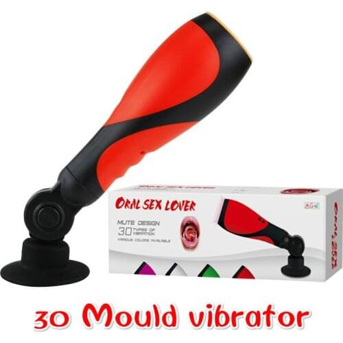 30 Mould Multispeed Fake Oral Toy Men Masturbator Vibrating Male Sex Toy masturbator cup sex toy for male adult games sex toys