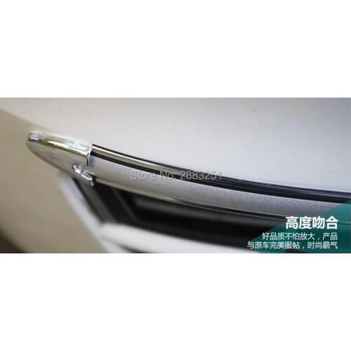 4PCS Car Styling car Edge Anti-collision Strip Strip Bumper for Vw polo tiguan golf 7 4 6 passat b6 b5 b7 touran t5 accessories