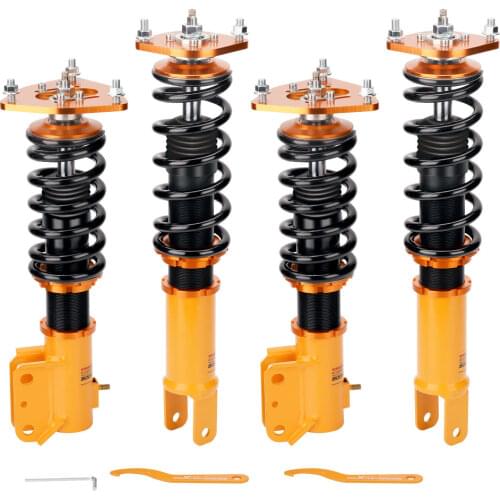 24 Ways Adj Damper Coilover Coilovers For Mitsubishi Evolution 7 8 9 CT9A 01-07 shock absorber suspension