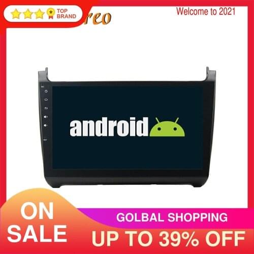 Android 9.0 Car No CD DVD Player GPS Navigation For Volkswagen Polo 2015 2016 2017 Auto Radio Stereo Multimedia Player Head Unit