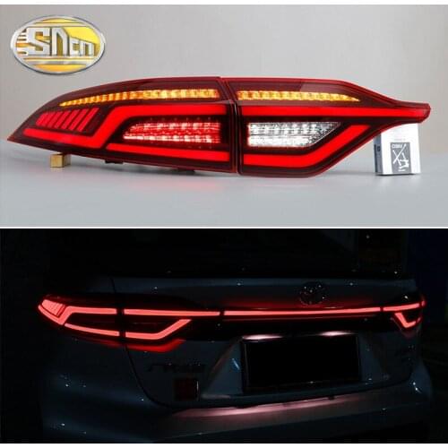 Car LED Taillight Tail Light For Toyota Corolla L/LE/XLE US 2019 2020 Rear Running Lamp + Brake + Reverse + Dynamic Turn Signal